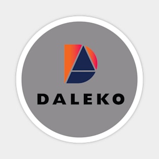 Daleko logo - dark vertical Magnet